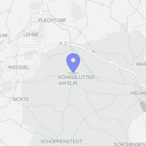 Karte von Ulmenweg  10, 38154 Königslutter, Emmerstedt