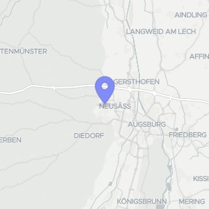 Karte von Egerstraße  27, 86356 Neusäß