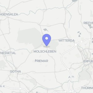 Karte von Wartbergsweg 145, 99100 Bienstädt