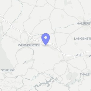 Karte von Ziegeleistr.  1 A, 38855 Wernigerode, OT Benzingerode