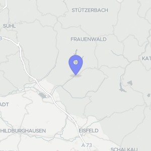 Karte von Neustädter Straße 13, 98667 Schleusegrund,  OT Schönbrunn