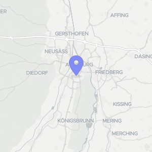 Karte von Von-Richthofen-Straße  4, 86159 Augsburg, Hochfeld