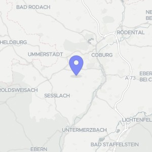 Karte von Sandstraße 9/Semmeläcker, 96482 Ahorn, Witzmannsberg