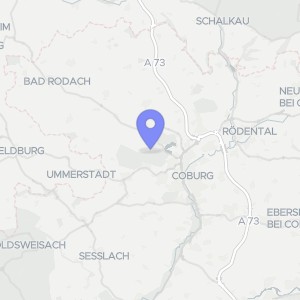 Karte von Rotdornweg  10, 96450 Coburg, Beiersdorf