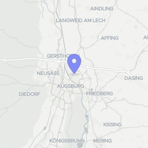 Karte von Neuburger Straße  179, 86167 Augsburg