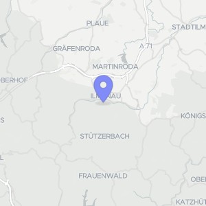 Karte von Steinstraße  21, 98693 Ilmenau