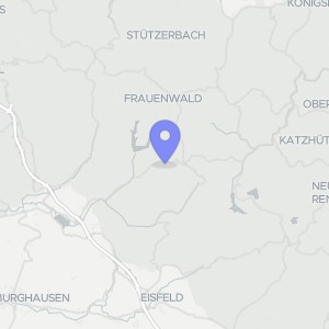 Karte von Dachsbachstraße 24, 98667 Schleusegrund, OT Gießübel