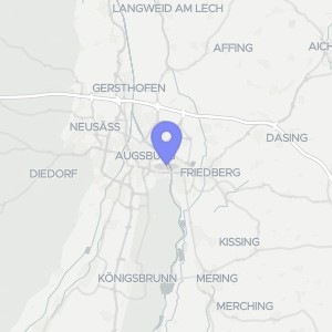 Karte von Herrenbachstraße  25 c, 86161 Augsburg