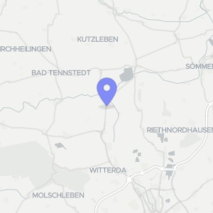 Karte von Karlstraße  25, 99189 Sömmerda, Gebesee