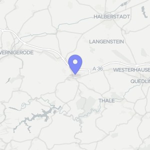 Karte von Friedensstraße 19, 38889 Blankenburg (Harz)