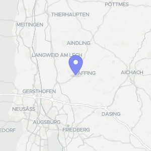 Karte von Eichenweg 7, 86444 Affing