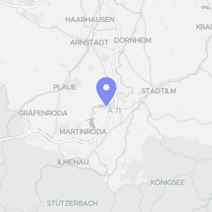 Karte von Ilmenauer Straße  5, 99326 Stadtilm, Griesheim