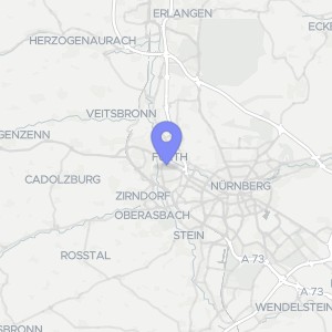 Karte von Gebhardtstraße  2, 90762 Fürth