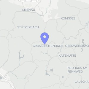 Karte von Gewerbegebiet  1, 98701 Großbreitenbach