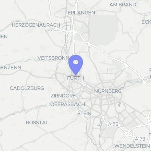 Karte von Wolfringstraße  5, 90765 Fürth