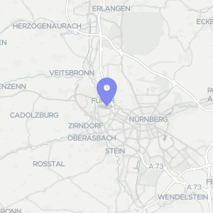 Karte von Lange Straße 31, 90762 Fürth