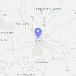 Karte von Adalbertstr.  6, 99089 Erfurt