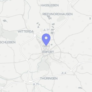 Karte von Magdeburger Allee 125, 99086 Erfurt