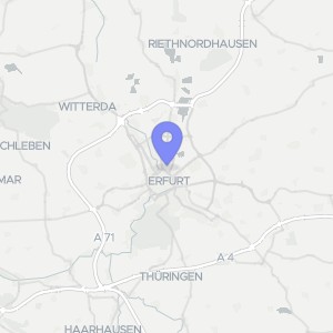 Karte von Josef-Ries Str.  14, 99086 Erfurt