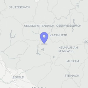 Karte von Katzhütte, 98746 Katzhütte