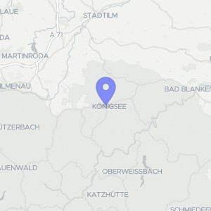 Karte von Brunnenstraße  12, 07426 Königsee