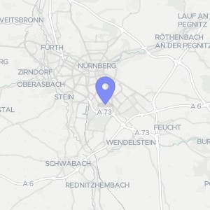 Karte von Germersheimer Straße 98, 90469 Nürnberg