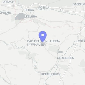 Karte von Erfurter Straße 14/16, 06567 Bad Frankenhausen