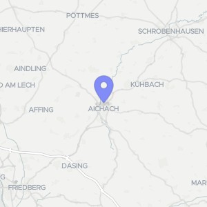 Karte von Lindenallee 25, 86551 Aichach