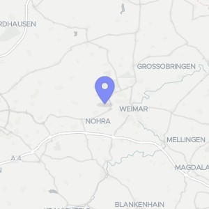 Karte von Oberdiebacher Straße 6, 99428 Weimar - Tröbsdorf