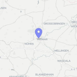 Karte von Brahmsstraße 5, 99423 Weimar