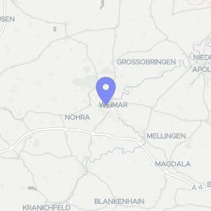 Karte von Steubenstraße 42, 99423 Weimar