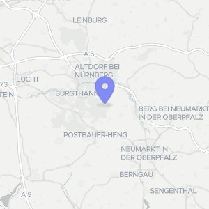 Karte von Grünangerweg 16, 90559 Burgthann