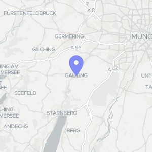 Karte von Julius-Haerlin-Straße 4, 82131 Gauting