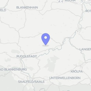 Karte von Die Plinau, 07407 Uhlstädt-Kirchhasel