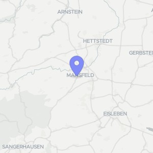 Karte von Sangerhäuser Straße 29a, 06343 Mansfeld