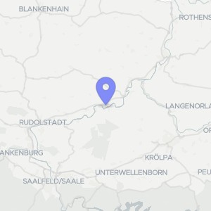 Karte von Jenaische Straße  54 d, 07407 Uhlstädt-Kirchhasel