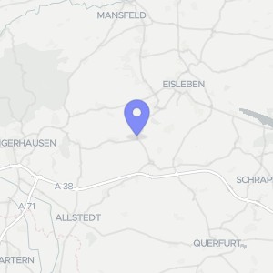 Karte von Bauernsteinstraße 55 A, 06295 Bornstedt