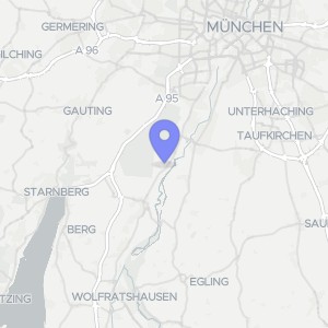 Karte von Gautinger Weg 1, 82065 Baierbrunn