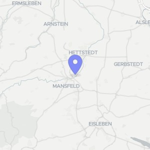 Karte von Chausseestraße 28, 06343 Mansfeld, Großörner