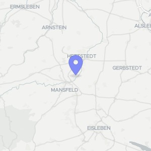 Karte von Friedensstraße 9 A, 06343 Mansfeld