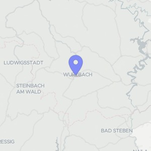 Karte von Haslersbergweg  5, 07343 Wurzbach