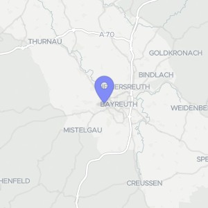 Karte von Richthofenhöhe 13, 95445 Bayreuth