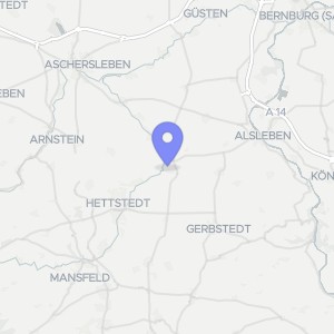 Karte von Ernst-Thälmann-Platz 7, 06456 Arnstein, Sandersleben