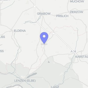 Karte von Zollstraße 2, 19357 Karstädt, Pröttlin