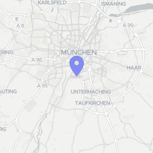 Karte von Oberbiberger Straße 35, 81547 München (Harlaching)