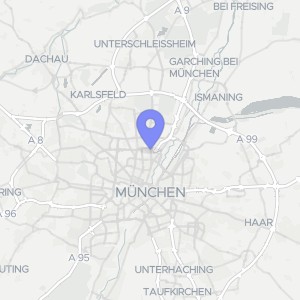 Karte von Leopoldstraße 191, 80804 München