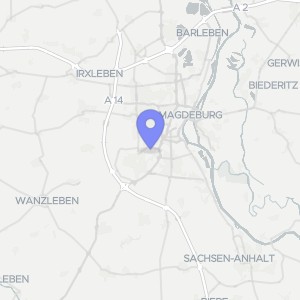Karte von Hansapark 12, 39116 Magdeburg