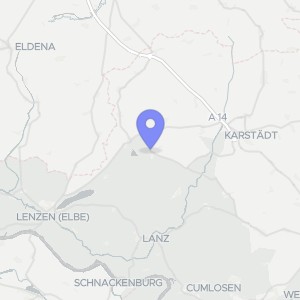 Karte von Strehlener Dorfstraße 7, 19357 Karstädt, GT Strehlen