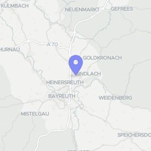 Karte von Lainecker Straße 9 und 11, 95463 Bindlach, ME-Anteil 85, 155/1000