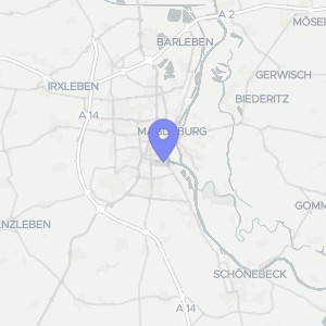 Karte von Kapellenstraße  8a, 39104 Magdeburg
